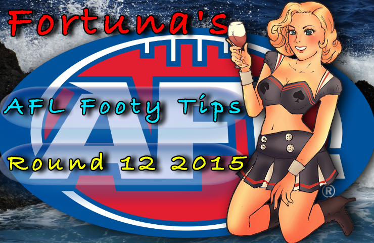 Round 12 AFL footy tips 2015 Fortuna
