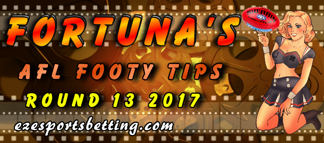 AFL round 13 tips 2017 Fortuna's tips