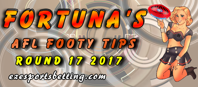 AFL round 17 2017 tips Fortuna afl tipping