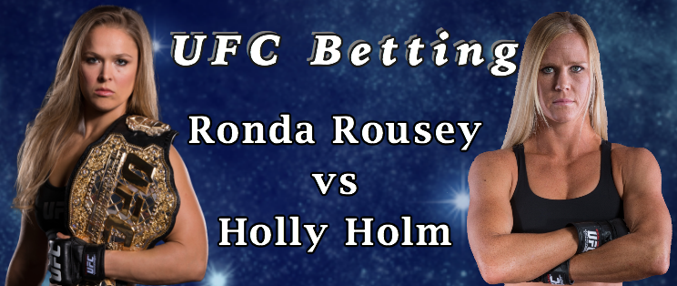 UFC Betting Ronda Rousey vs Holly Holm