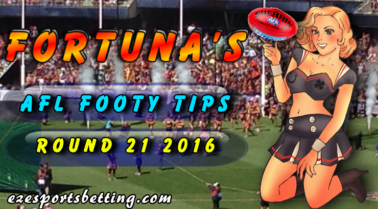 Fortuna's AFL Round 21 Tips