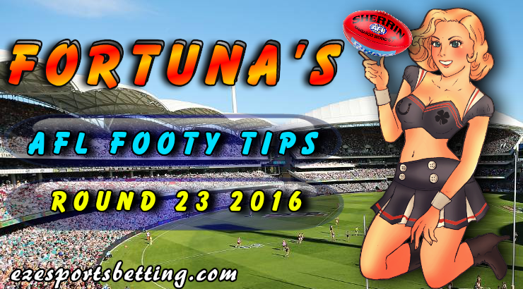 Fortuna's AFL Round 23 Tips 2016
