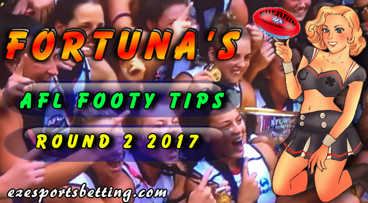 Fortuna's AFL Round 2 2017 Tips