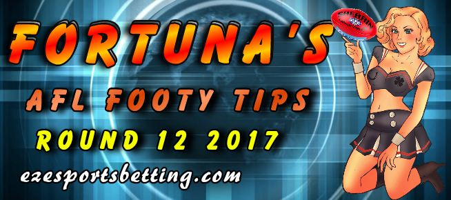AFL round 12 tips 2017 Fortuna Tips