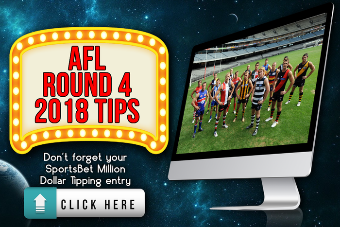 AFL Round 4 2018 Tips